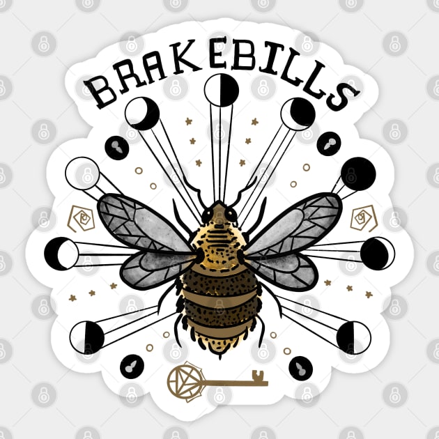 Brakebills (with text) - The Magicians Sticker by Sophie Elaina